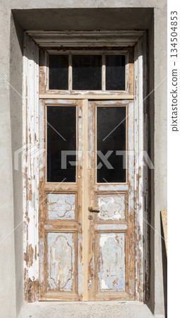medieval door, old door 134504853
