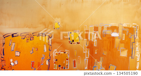 Oil painting, abstract drawing, handmade Oil painting, abstract drawing, handmade 134505190