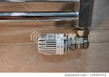 Radiator heating detail Radiator heating detail 134505472