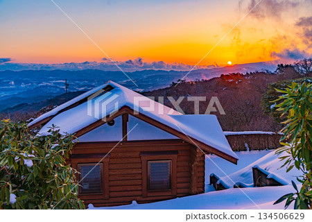 [Shizuoka Prefecture] Snow-covered Izu Darumayama Highland Campsite 134506629
