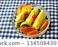 Pineapple platter 134508430
