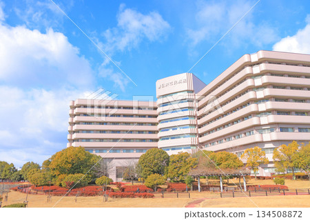 愛知縣春日井市春日井市立醫院風景 愛知縣春日井市春日井市立醫院風景 134508872