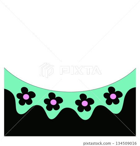 草原和鮮花 134509016