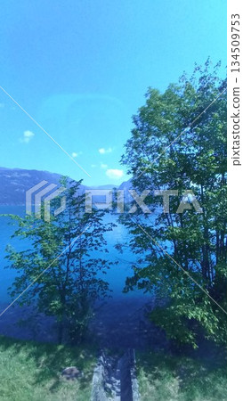 Interlaken, Switzerland - August 12 2022: Interlaken Surroundings 134509753