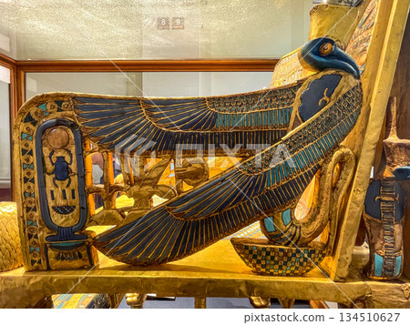 Tutankhamun's Throne, Egyptian Museum, Cairo 134510627