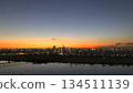 A panoramic view of Tokyo's cityscape in the evening 1 134511139