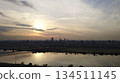 A panoramic view of Tokyo's cityscape in the evening 3 134511145