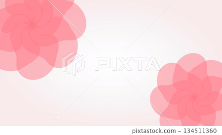 Elegant pink floral background illustration Elegant pink floral background illustration 134511360