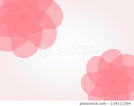 Elegant pink floral background illustration Elegant pink floral background illustration 134511364