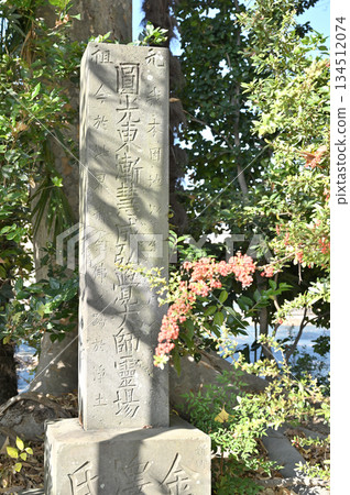 越谷散步 - 淨土宗天嶽寺、圓光大師聖地石碑、越谷市、越谷市 134512074