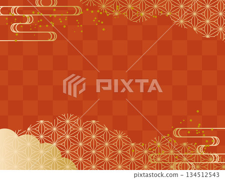 Japanese frame background 134512543