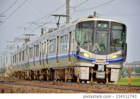 Hokuriku Main Line, Mikawa-Kaga-Kasama, JR West, 521 series, J06 formation (Tsuruga) Hokuriku Main Line, Mikawa-Kaga-Kasama, JR West, 521 series, J06 formation (Tsuruga) 134512743