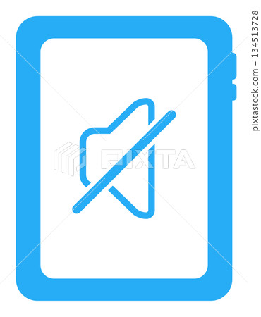 Muted tablet icon Muted tablet icon 134513728