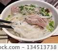Vietnamese Pho with Beef 134513738