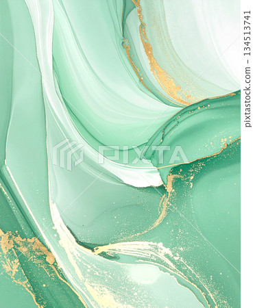 Mint green marble gradient background 134513741