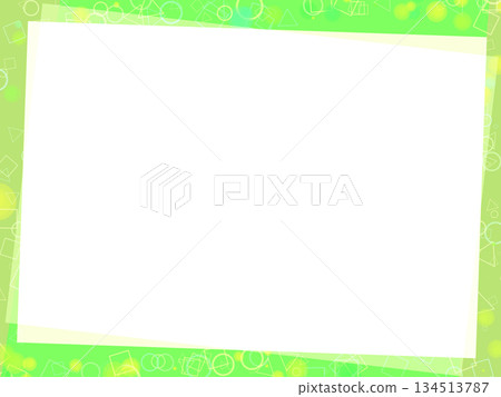 Geometric frame Geometric frame 134513787