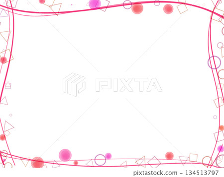 Geometric frame Geometric frame 134513797