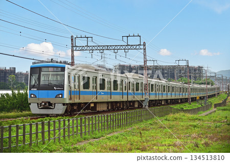 小田急小田原線鶴卷溫泉～伊勢原小田急4000系4066號列車 134513810