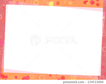Geometric frame Geometric frame 134513894