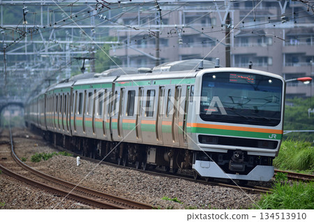 東海道本線，真鶴，JR東日本，E231系 1000系，U107列車（大山） 134513910