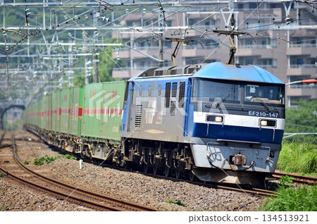 Tokaido Main Line Manazuru JR Freight EF210-147 (Okayama) 134513921