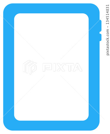 平板電腦圖示插圖 134514831