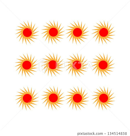 pattern, vector, colorful 134514838