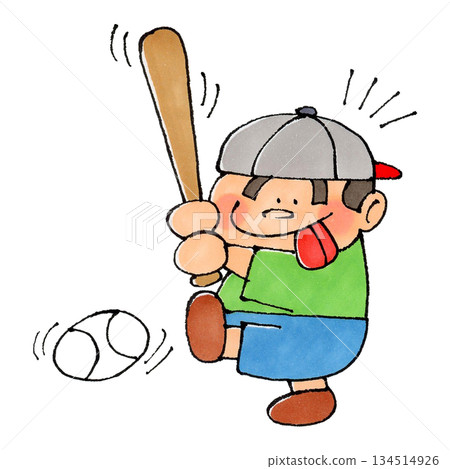 棒球男孩（擊球手） 134514926