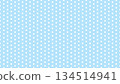 A pattern of small white dots on a blue background. A background material with many polka dots lined up. The light color makes it easy to use. A pattern of small white dots on a blue background. A background material with many polka dots lined up. The light color makes it easy to use. 134514941
