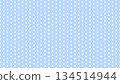 A pattern of small white dots on a blue background. A background material with many polka dots lined up. The light color makes it easy to use. A pattern of small white dots on a blue background. A background material with many polka dots lined up. The light color makes it easy to use. 134514944