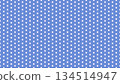 A pattern of small white dots on a blue background. A background material with many polka dots lined up. The light color makes it easy to use. A pattern of small white dots on a blue background. A background material with many polka dots lined up. The light color makes it easy to use. 134514947