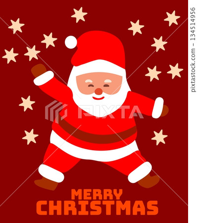 cartoon illustration of a reindeer cartoon illustration of a reindeer 134514956