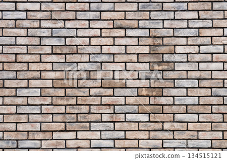 Old vintage retro style bricks wall background and texture. 134515121