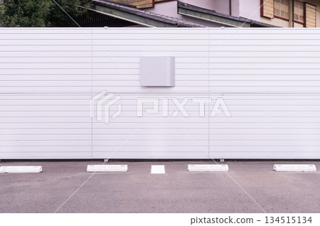 Large blank billboard on a street wall, banners with room to add your own text Large blank billboard on a street wall, banners with room to add your own text 134515134