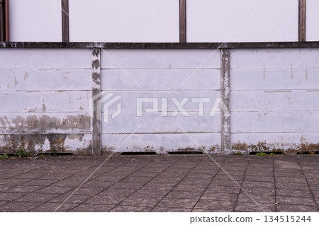 Large blank billboard on a street wall, banners with room to add your own text Large blank billboard on a street wall, banners with room to add your own text 134515244