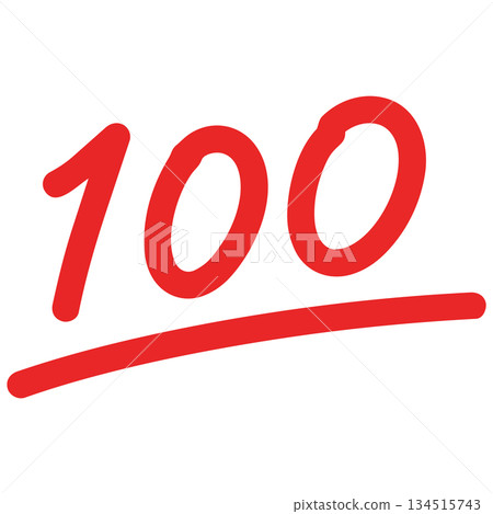 黑色花環和 100 分標記歡欣雀躍地旋轉著，慶祝你的努力得到回報，並獲得積極評價的時刻。 134515743