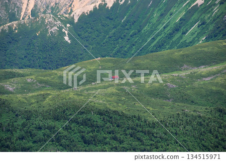 [日本山間小屋] 富山縣、北阿爾卑斯山、雲平山莊 (2012) 134515971