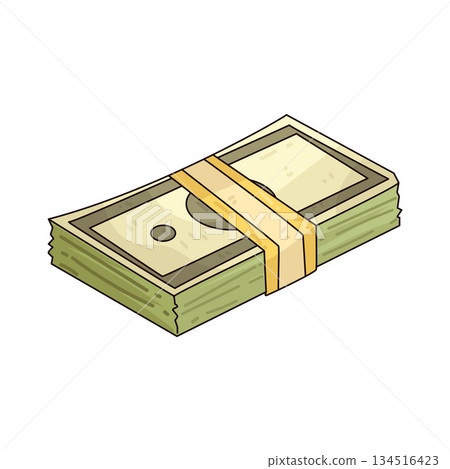 illustration of Money  134516423