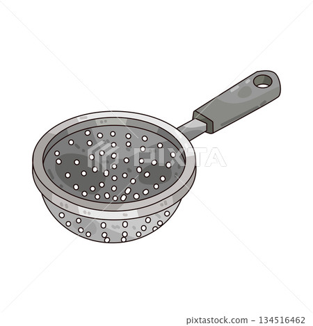 illustration of strainer  134516462