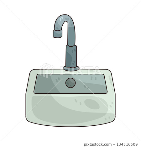 illustration of sink  134516509