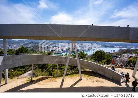 千光寺山頂展望台及尾道市 134516713