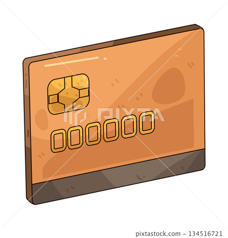 illustration of Credit Card 134516721