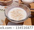 Tapioca coconut milk 134516877
