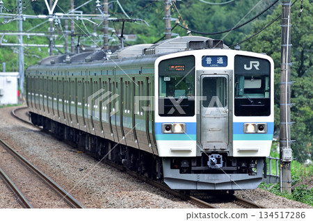 JR東日本211系列N609列車（長野方向），行駛於中央本線高尾至相模湖之間。 134517286