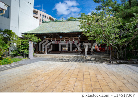 Scenery of Isemiya Shrine in Nagasaki City 134517307