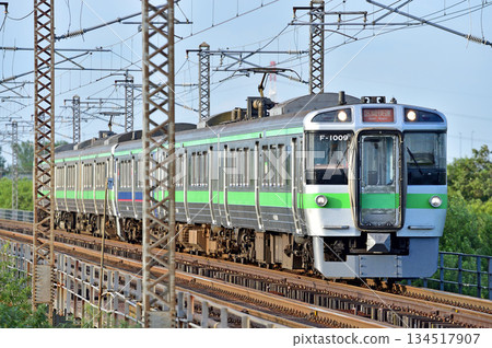 Hakodate Main Line, Toyohoro-Ebetsu, JR Hokkaido, 721 series, F-1009 formation (Sapporo) Hakodate Main Line, Toyohoro-Ebetsu, JR Hokkaido, 721 series, F-1009 formation (Sapporo) 134517907