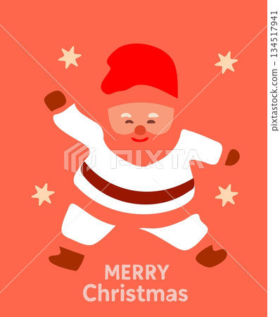 cartoon illustration of christmas cartoon illustration of christmas 134517941