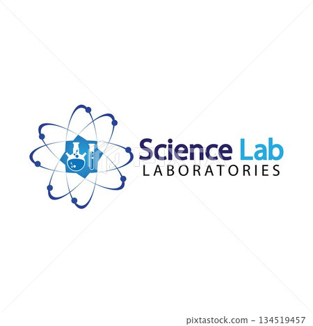 Science Lab logo.Laboratory Tube Logo Template Design Vector, Emblem, Design Concept, Creative Symbol, Icon Science Lab logo.Laboratory Tube Logo Template Design Vector, Emblem, Design Concept, Creative Symbol, Icon 134519457