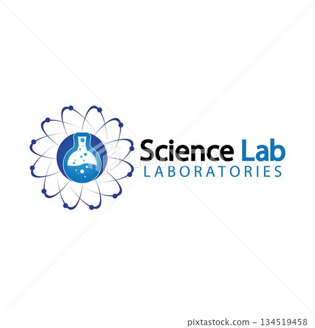 Science Lab logo.Laboratory Tube Logo Template Design Vector, Emblem, Design Concept, Creative Symbol, Icon Science Lab logo.Laboratory Tube Logo Template Design Vector, Emblem, Design Concept, Creative Symbol, Icon 134519458