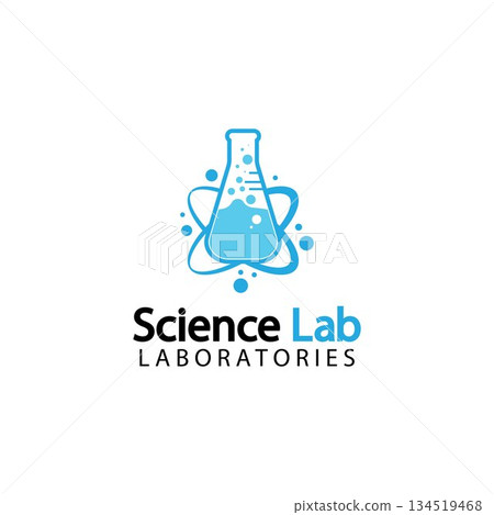 Science Lab logo.Laboratory Tube Logo Template Design Vector, Emblem, Design Concept, Creative Symbol, Icon Science Lab logo.Laboratory Tube Logo Template Design Vector, Emblem, Design Concept, Creative Symbol, Icon 134519468
